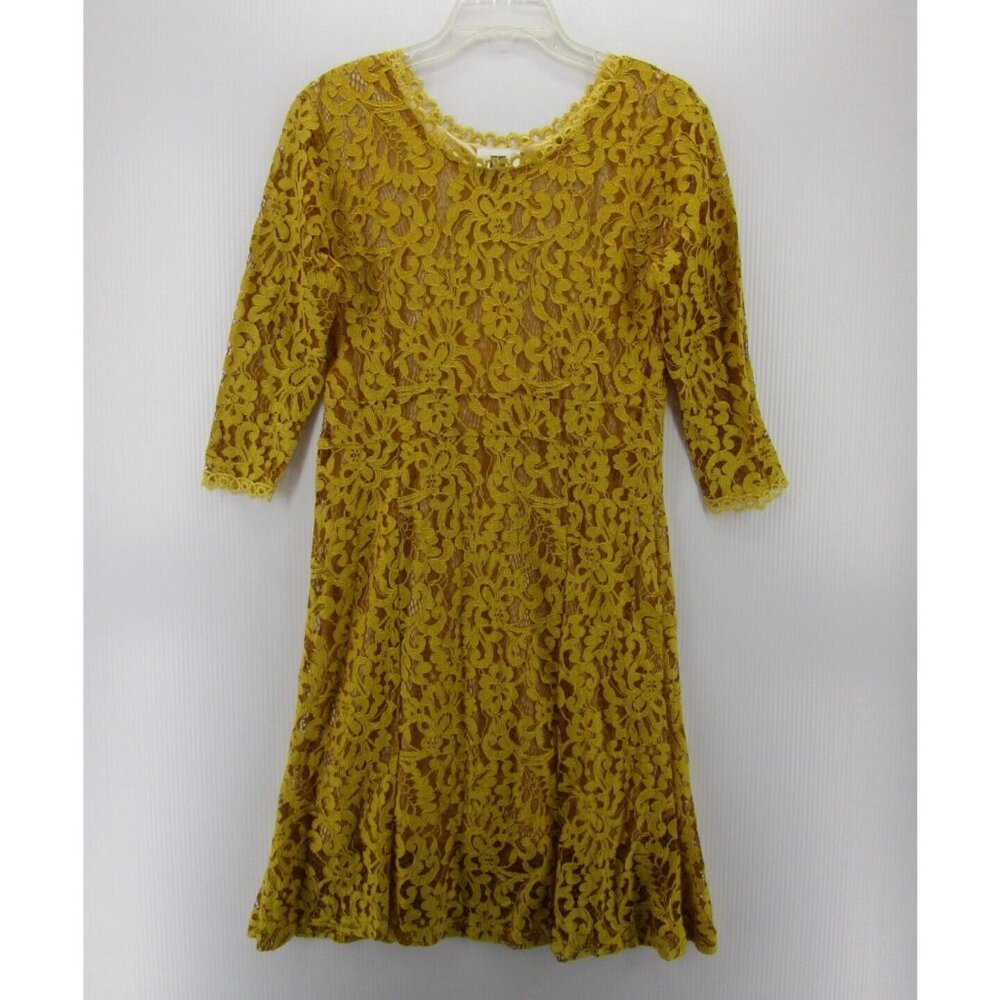 Vicky And Lucas Dress XL Fit Flare Lace Crochet Cocktails Party NEW